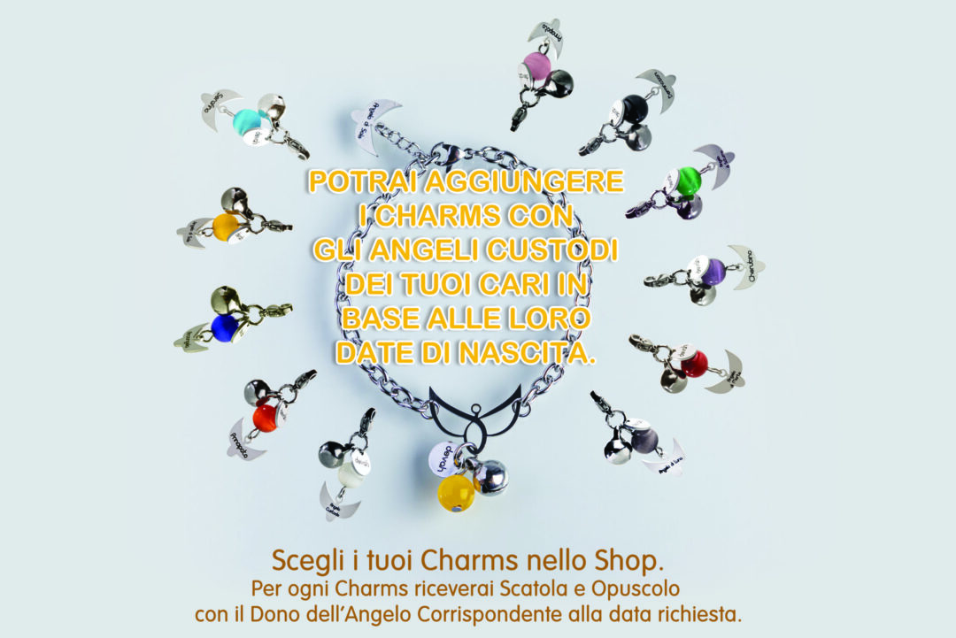 BRACCIALE CON CHARMS I MIEI ANGELI DEVAH VIRTU' SOLE GIALLO